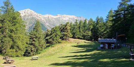Punto info Ser Blanc Parco naturale Gran Bosco di Salbertrand