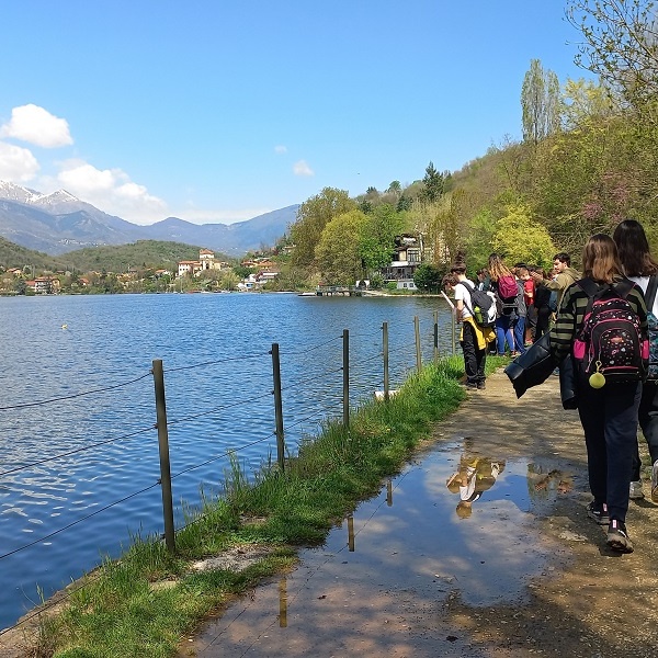Lago Grande di Avigliana \u002D Passerelle