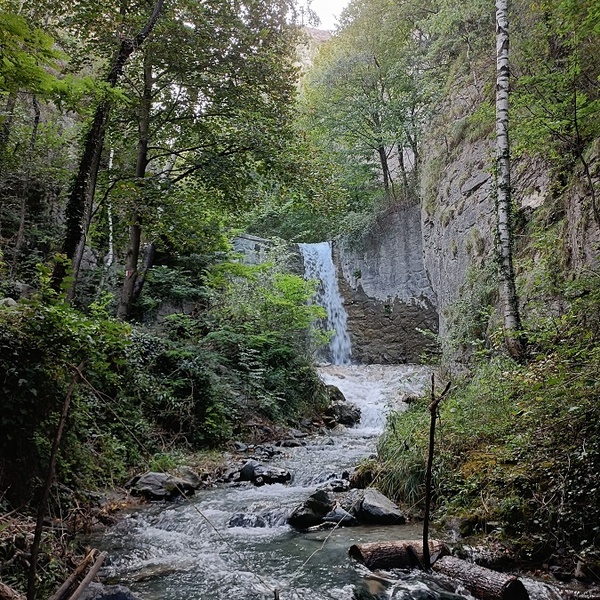 À l\u0027intérieur de l\u0027Orrido di Chianocco