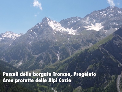 Une des écrans d\u0027ouverture du minividéo tourné dans le Parc Naturel de la Val Troncea.
