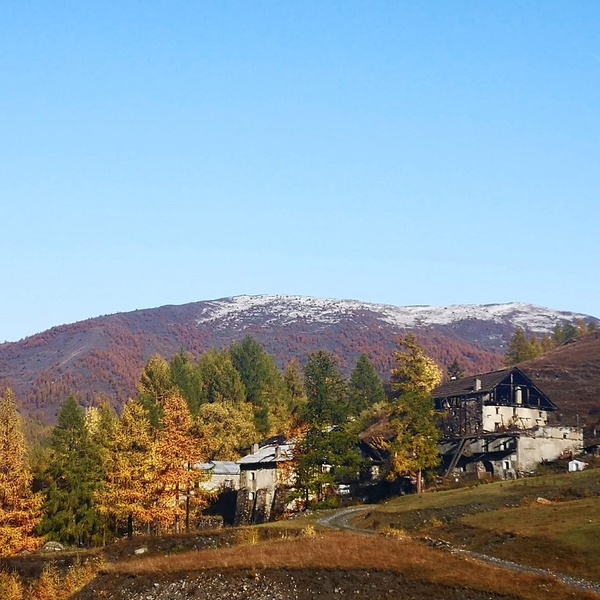 Laval \u002D Fraction de Pragelato dans le parc naturel de la Val Troncea