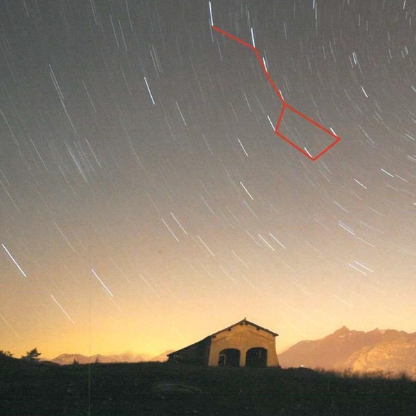 Ciel étoilé au Pian dell\u0027Orso