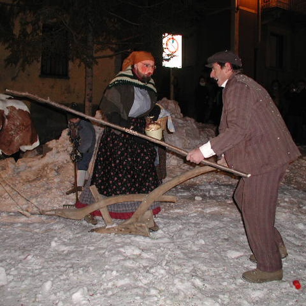Salbertrand 2006 \u002D L\u0027aratura della neve