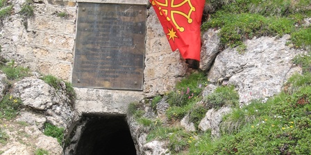 Il Pertus di Colombano Romean \u002D sbocco dell\u0027opera sul versante di Chiomonte