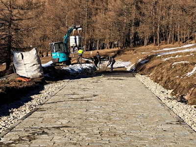 Interventi sulla Strada del Selleries