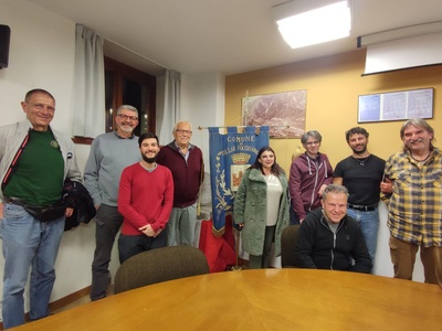 Il gruppo di lavoro a Villar Focchiardo