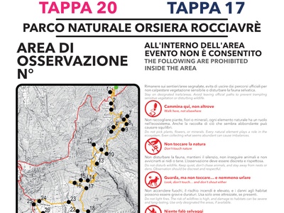 Le panneau qui sera placé aux points d\u0027observation.