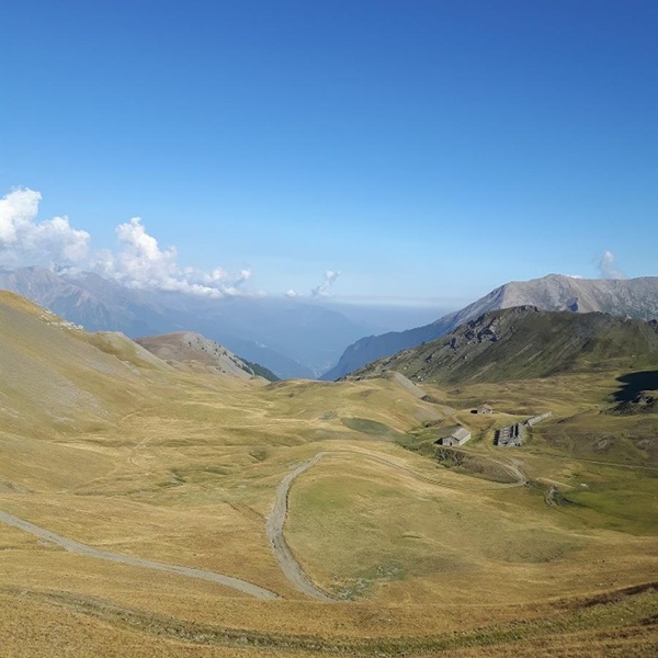 Prateria: dal colle dell\u0027Assietta verso la val Chisone