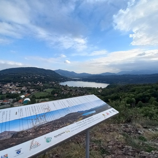 Laghi di Avigliana visti dalla Collina Morenica