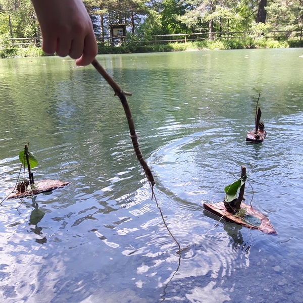 Wood and water: play