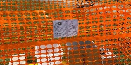 Un\u0027immagine dei deposimetri che compaiono lungo la Strada Provinciale 173 dell\u0027Assietta.