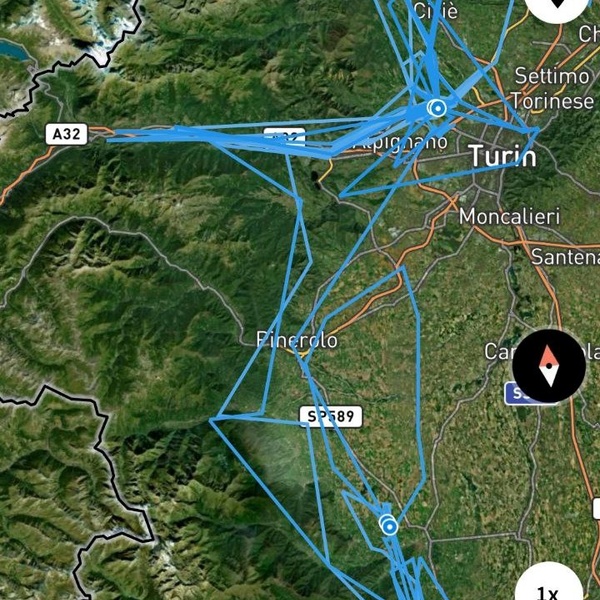 Ibis eremita \u002D tracce GPS fino al 29 aprile 2024