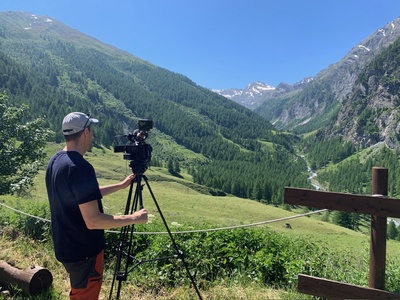 Une image des coulisses de la vidéo ACLIMO.