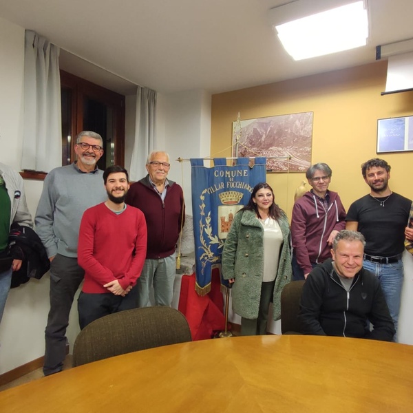 Il gruppo di lavoro a Villar Focchiardo