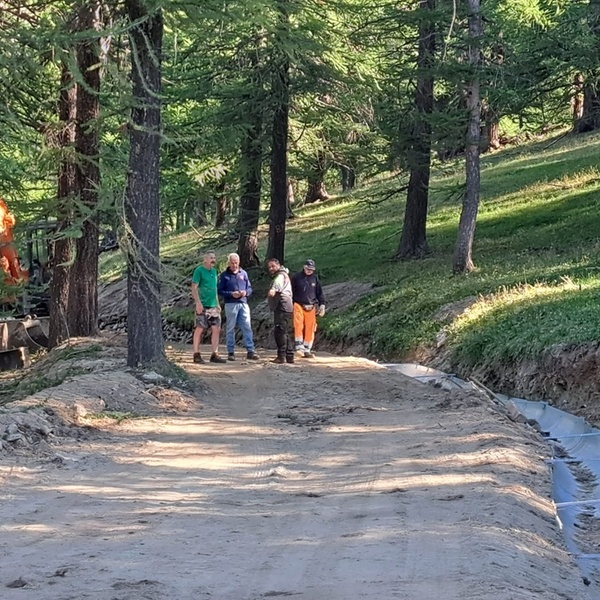 Cantiere Strada Selleries \u002D situazione al 16 luglio 2025