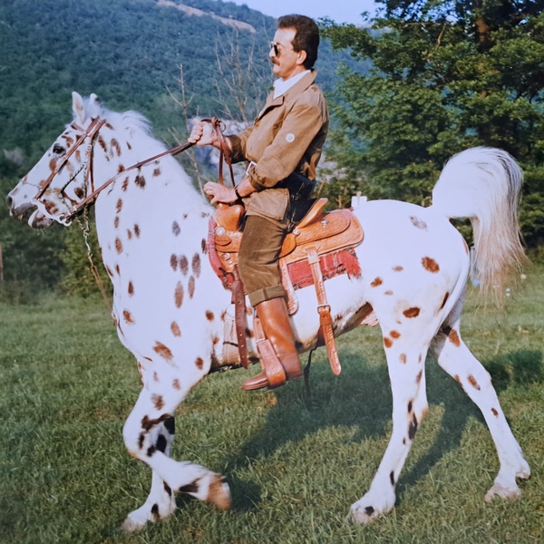 Il ricordo di Piercarlo Amprino, col suo cavallo Mescal