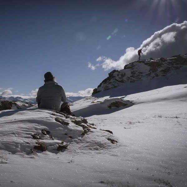 Traduite du film \u0022Ambin. La roche et la plume\u0022 réalisé par Fredo Valla