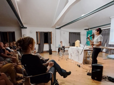 Irene Borgna illustra la genesi dello spettacolo \u0022Il canto della foresta\u0022.