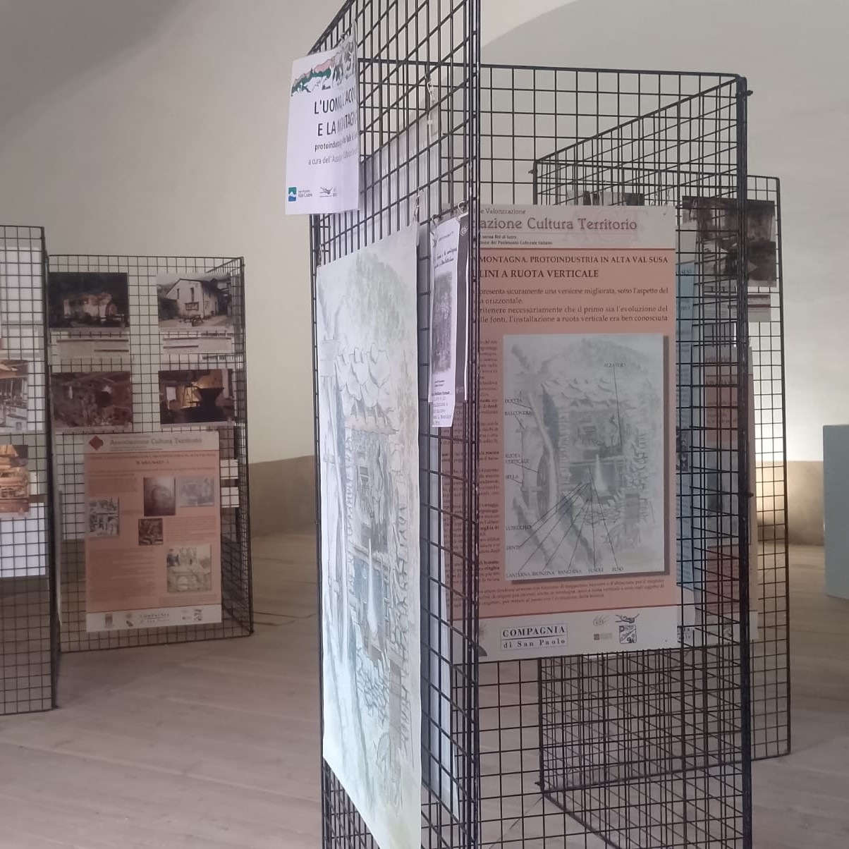 Mostra dedicata agli opifici idraulici al Forte di Exilles